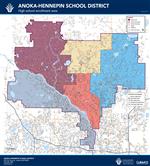 High school enrollment area map 